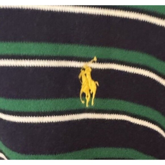 Y2K Polo Ralph Lauren Mens XXL Striped Polo Shirt bundle Small Pony Colorful - Picture 4 of 7